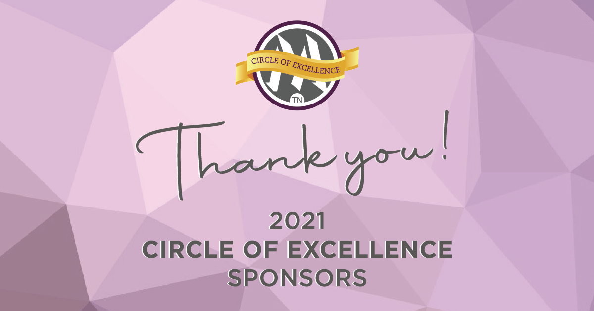 circle of excellence, sponsors, thank you